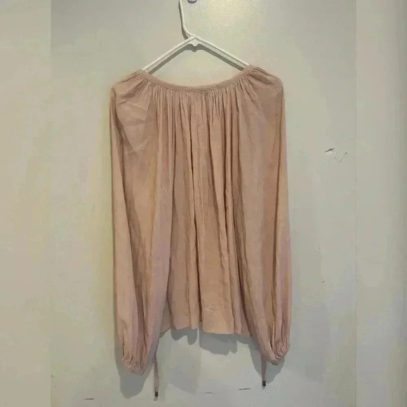 Muche Muchette Boho Flowy Pink Top (One Size) - Picture 5 of 5